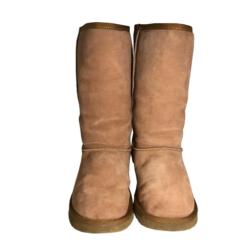 UGG Tall Brown Suede Boots size 8M